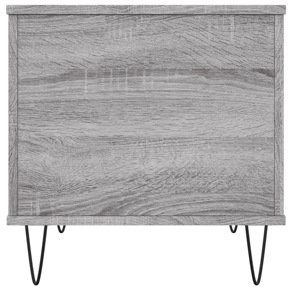 Table basse Sonoma gris 60x44,5x45 cm Bois d'ingénierie - XIOS