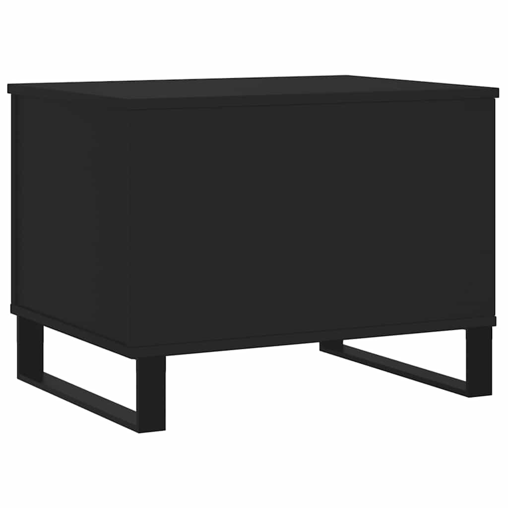 Table basse Noir 60x44,5x45 cm Bois d'ingénierie - XIOS