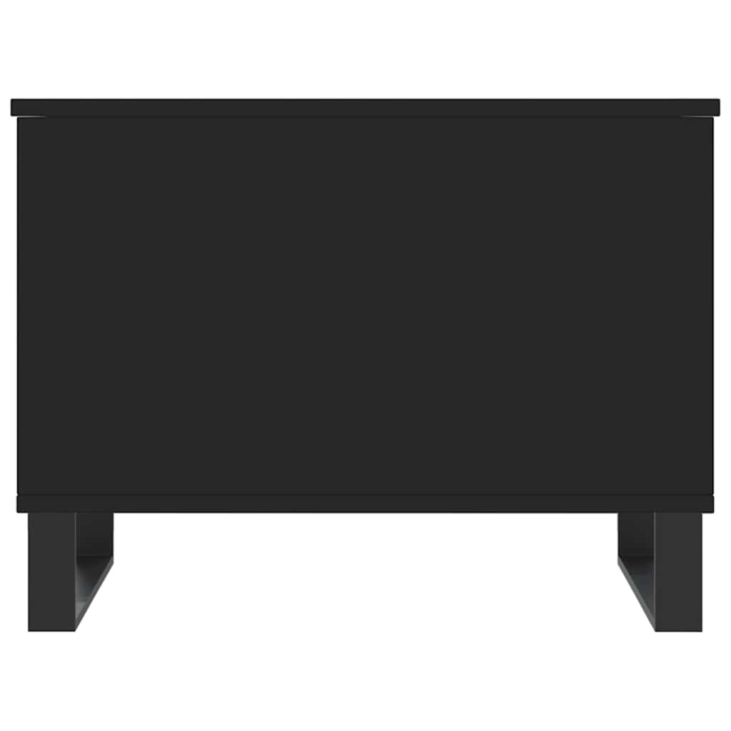 Table basse Noir 60x44,5x45 cm Bois d'ingénierie - XIOS