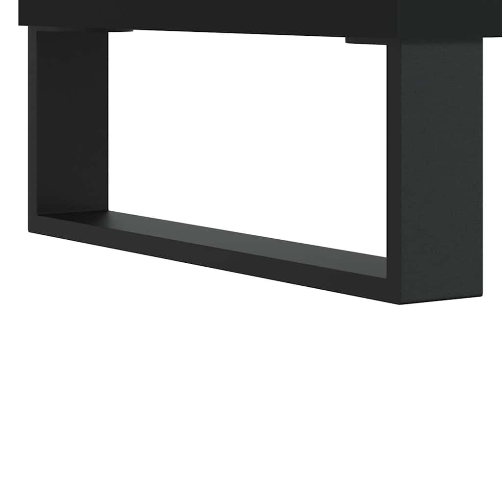 Table basse Noir 60x44,5x45 cm Bois d'ingénierie - XIOS