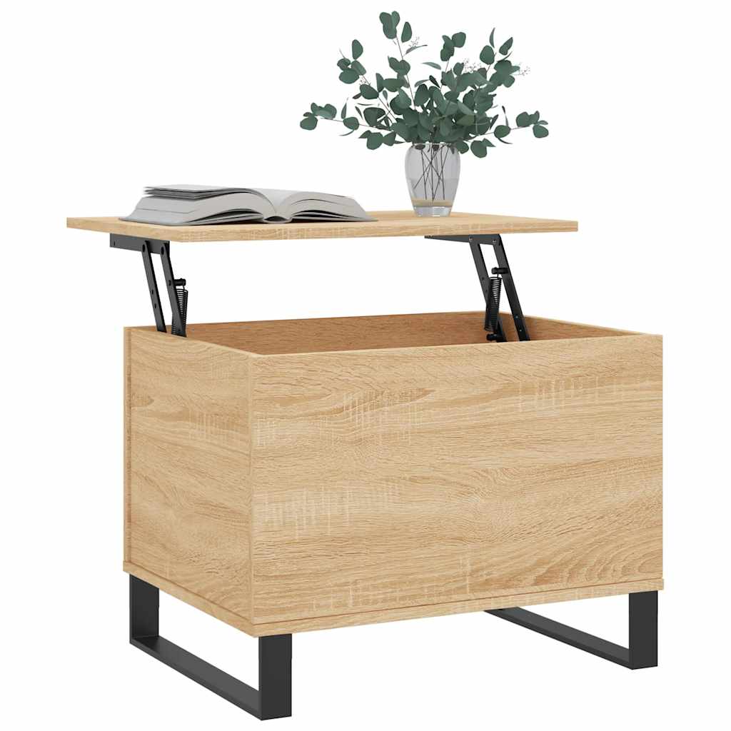Table basse Chêne sonoma 60x44,5x45 cm Bois d'ingénierie - XIOS