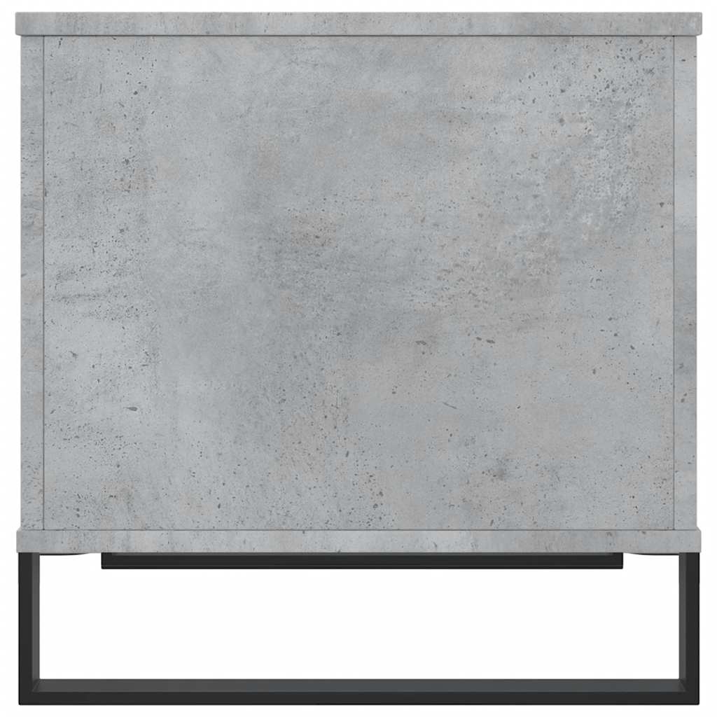Table basse Gris béton 60x44,5x45 cm Bois d'ingénierie - XIOS