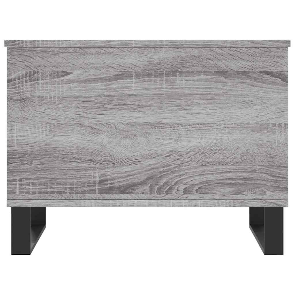 Table basse Sonoma gris 60x44,5x45 cm Bois d'ingénierie - XIOS