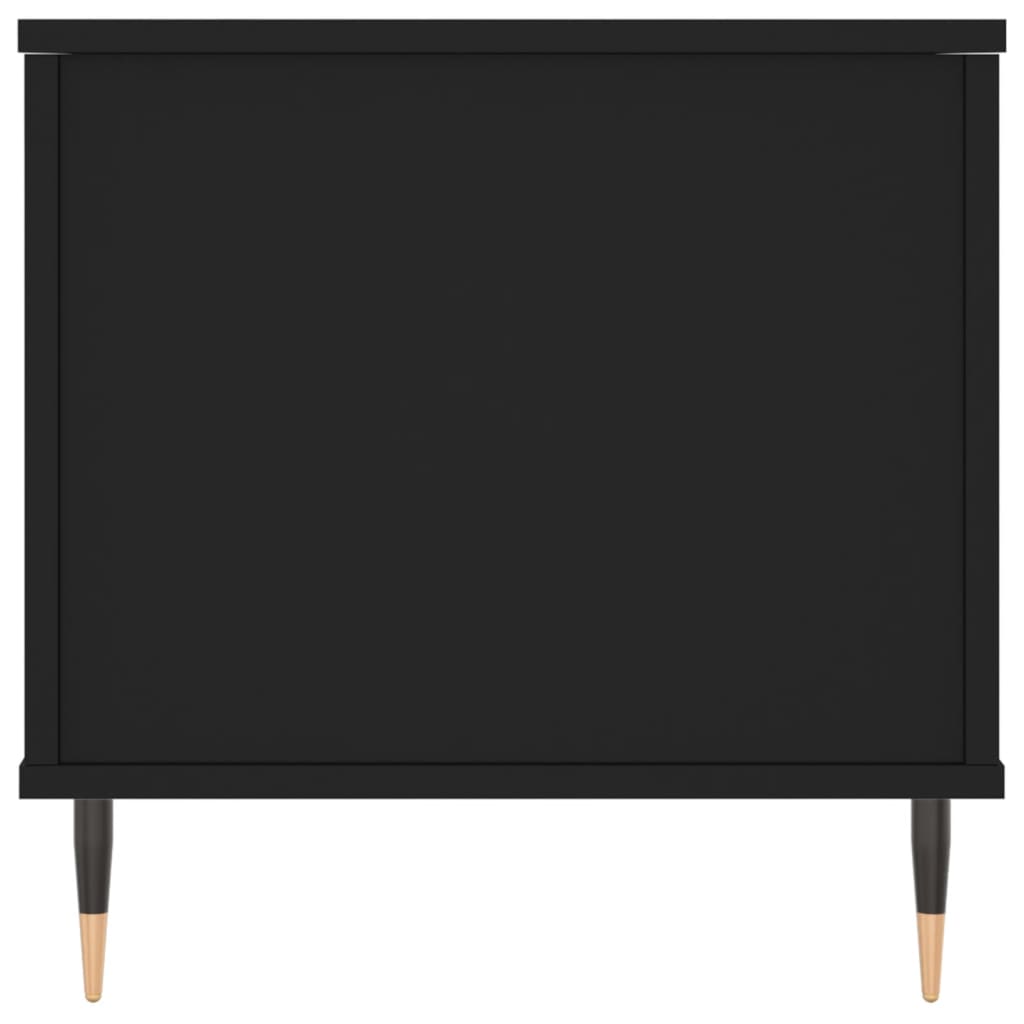 Table basse Noir 90x44,5x45 cm Bois d'ingénierie - XIOS