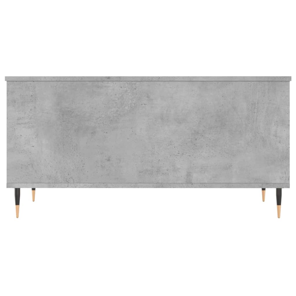 Table basse Gris béton 90x44,5x45 cm Bois d'ingénierie - XIOS