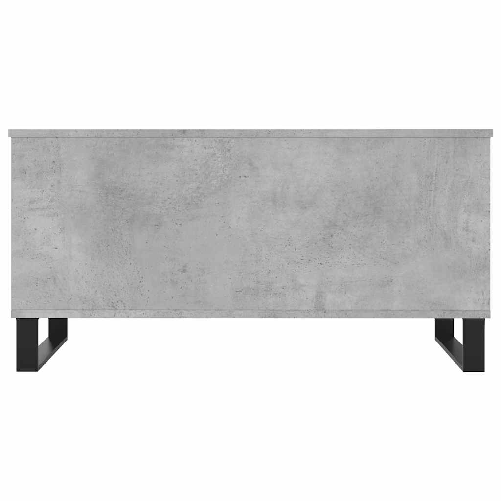 Table basse Gris béton 90x44,5x45 cm Bois d'ingénierie XIOS