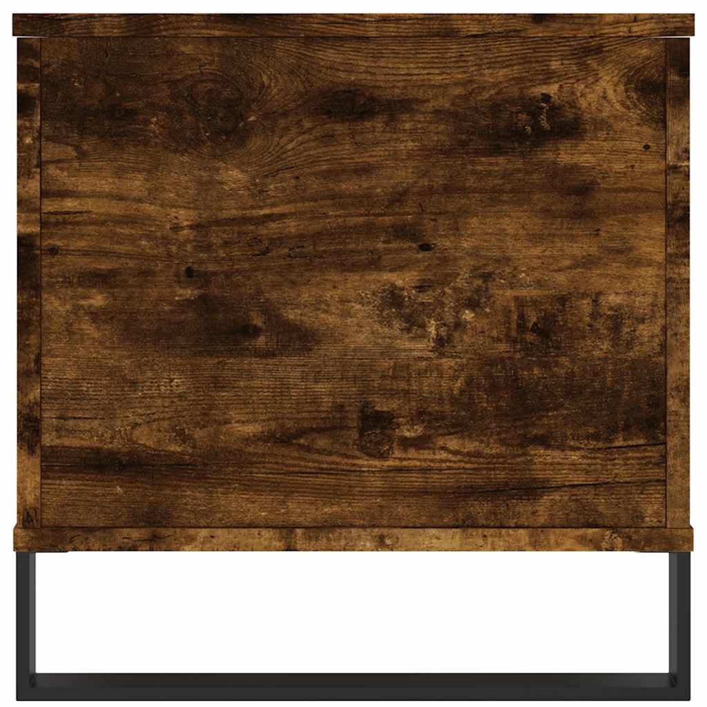 Table basse Chêne fumé 90x44,5x45 cm Bois d'ingénierie - XIOS