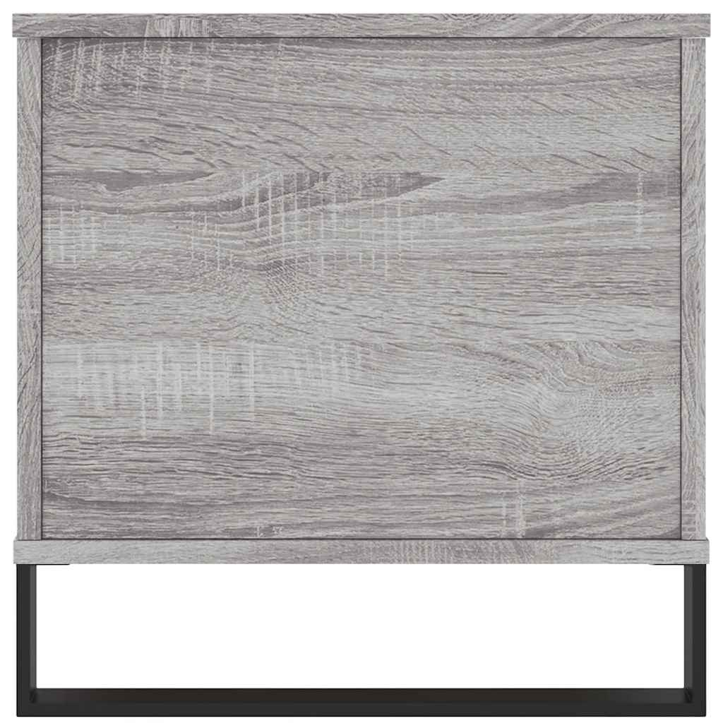 Table basse Sonoma gris 90x44,5x45 cm Bois d'ingénierie - XIOS