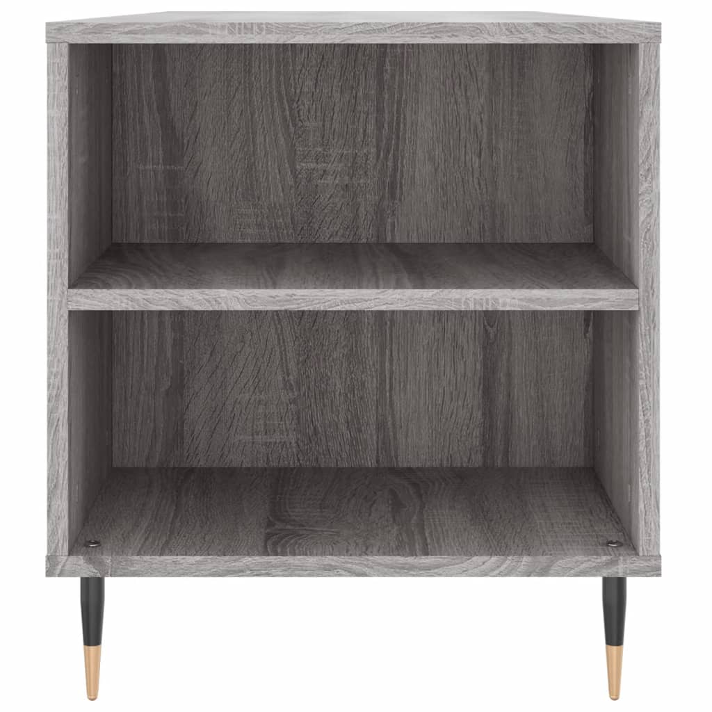 Table basse sonoma gris 102x44,5x50 cm bois d'ingénierie XIOS