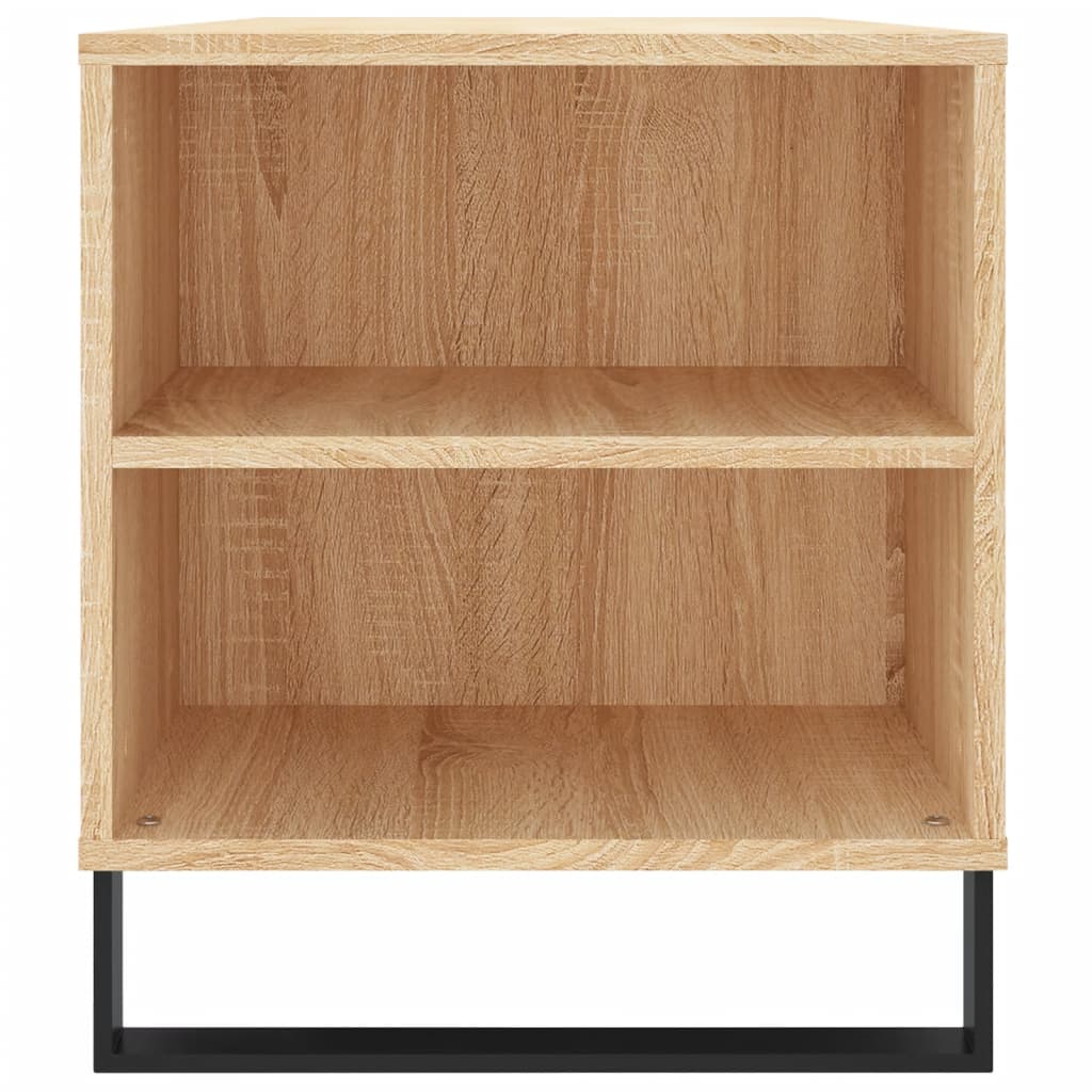 Table basse chêne sonoma 102x44,5x50 cm bois d'ingénierie XIOS