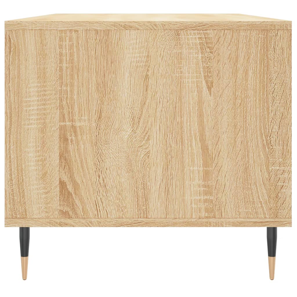 Table basse Chêne sonoma 90x49x45 cm Bois d'ingénierie - XIOS