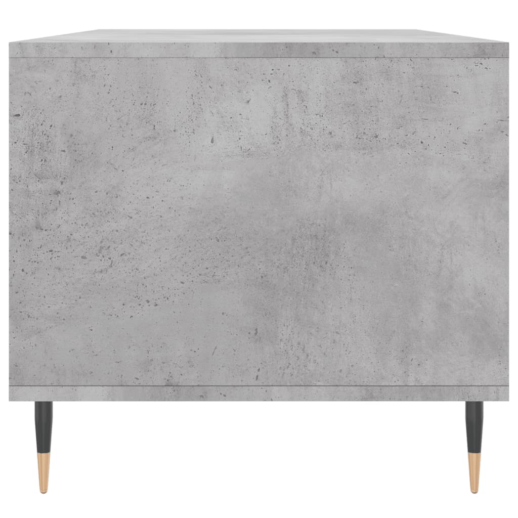 Table basse Gris béton 90x49x45 cm Bois d'ingénierie - XIOS