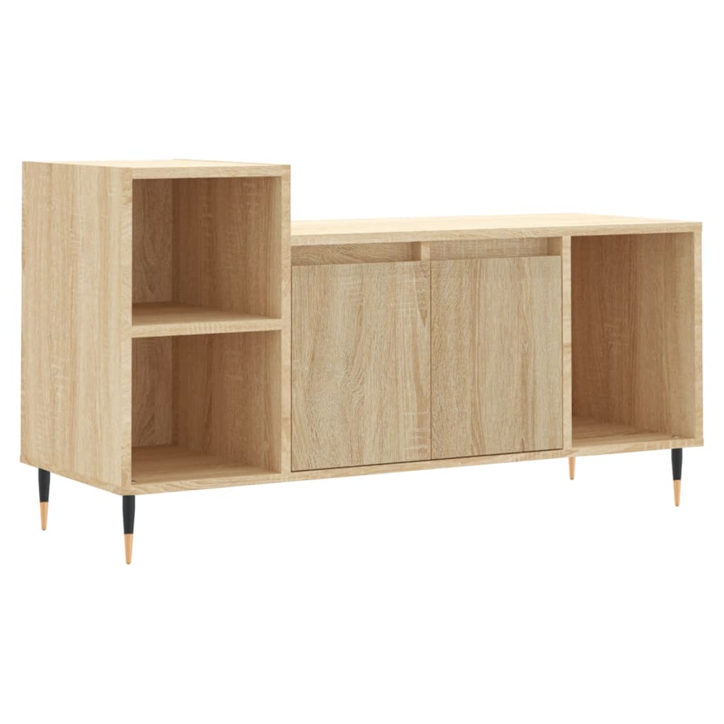Meuble TV Chêne sonoma 100x35x55 cm Bois d'ingénierie - XIOS