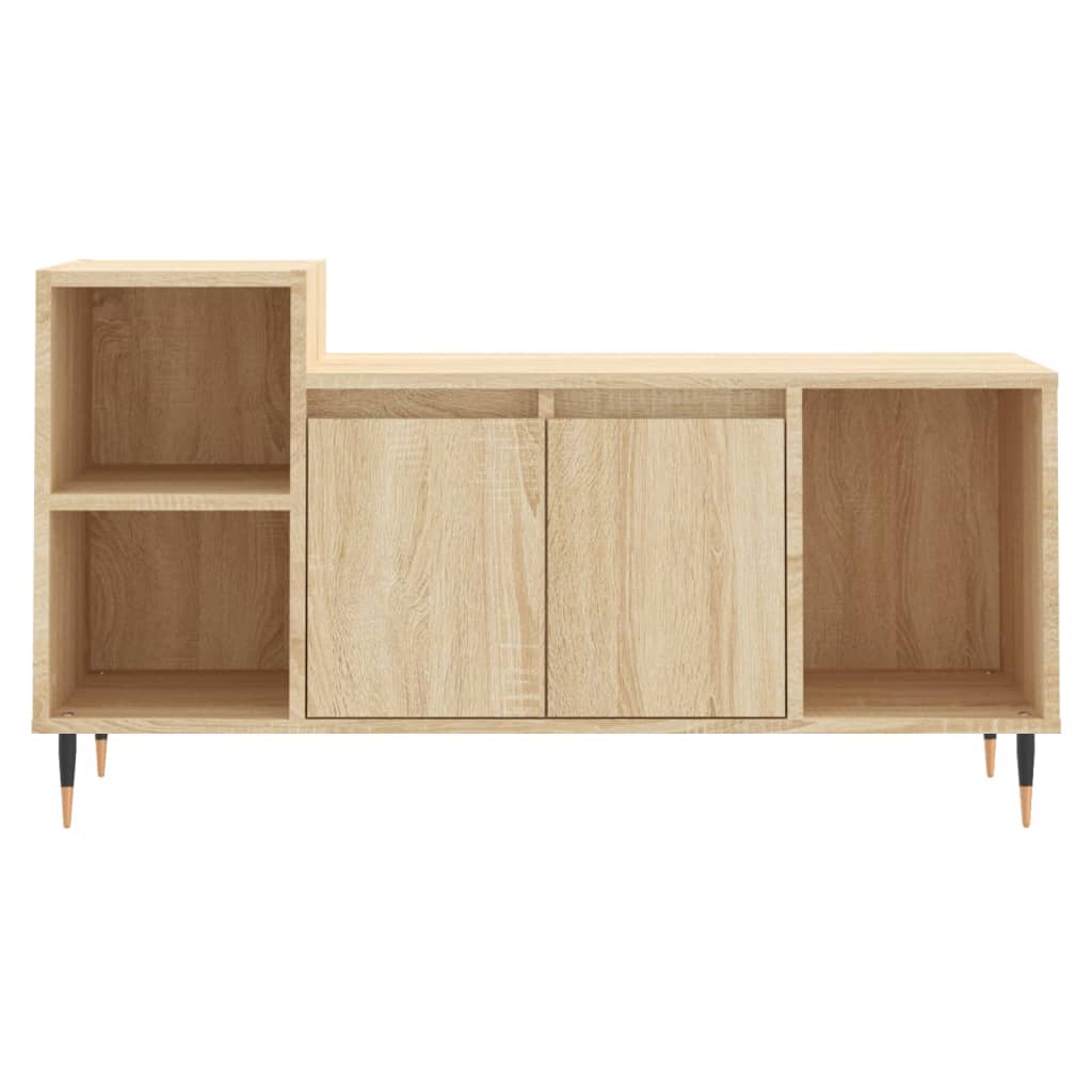Meuble TV Chêne sonoma 100x35x55 cm Bois d'ingénierie - XIOS