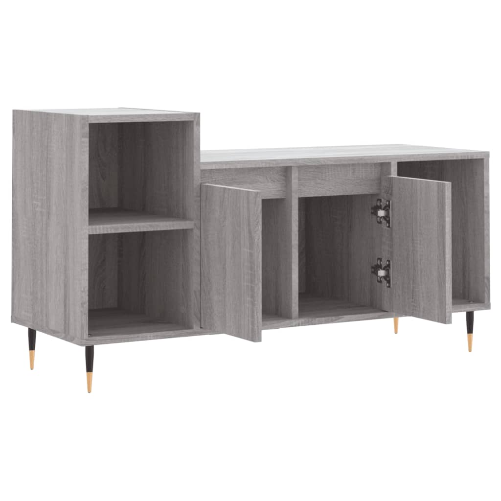 Meuble TV Sonoma gris 100x35x55 cm Bois d'ingénierie - XIOS
