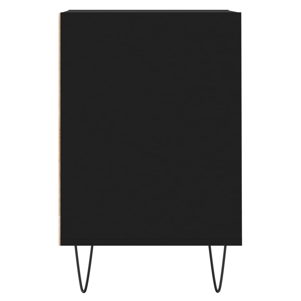 Meuble TV Noir 100x35x55 cm Bois d'ingénierie - XIOS