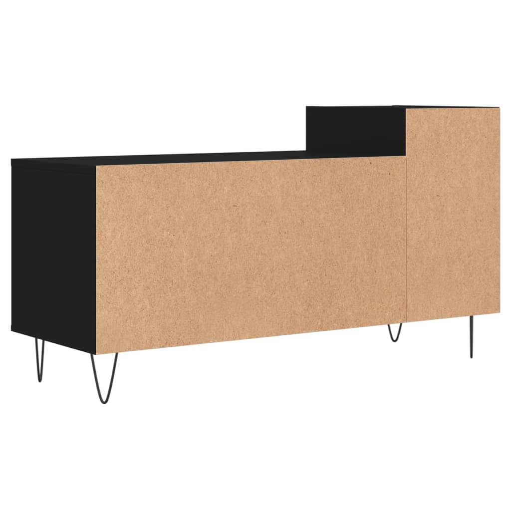 Meuble TV Noir 100x35x55 cm Bois d'ingénierie - XIOS