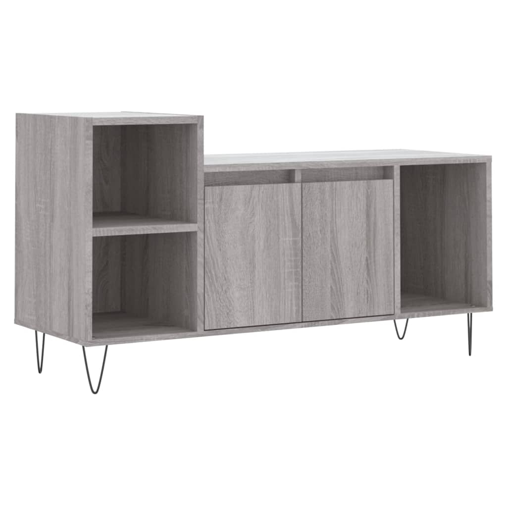 Meuble TV Sonoma gris 100x35x55 cm Bois d'ingénierie - XIOS