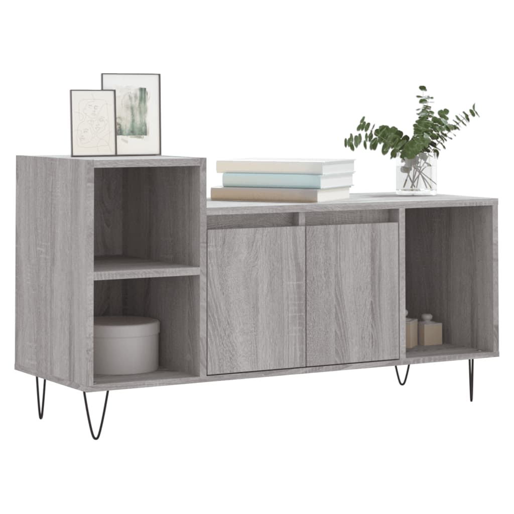 Meuble TV Sonoma gris 100x35x55 cm Bois d'ingénierie - XIOS