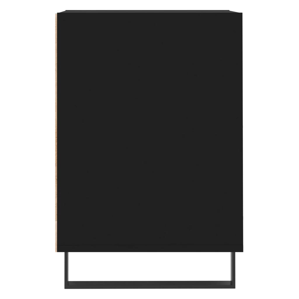 Meuble TV Noir 100x35x55 cm Bois d'ingénierie - XIOS