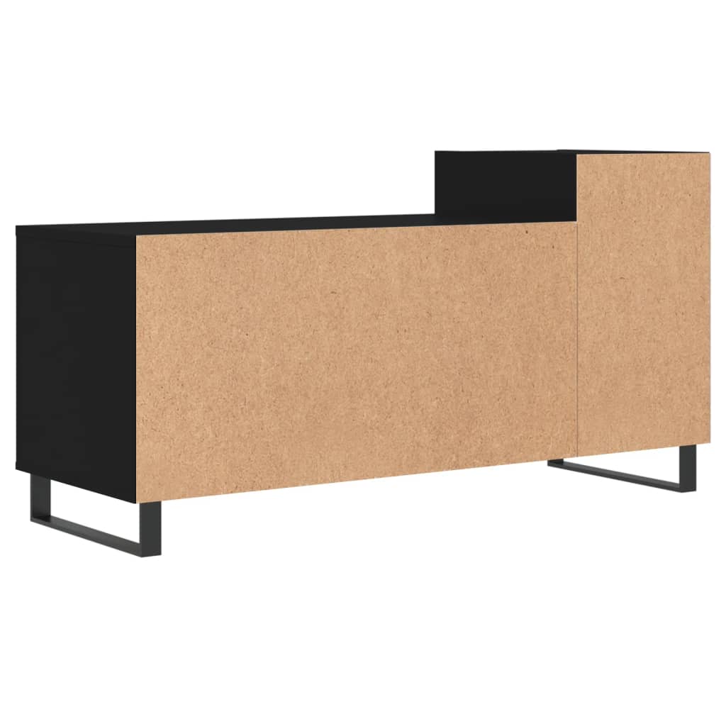 Meuble TV Noir 100x35x55 cm Bois d'ingénierie - XIOS
