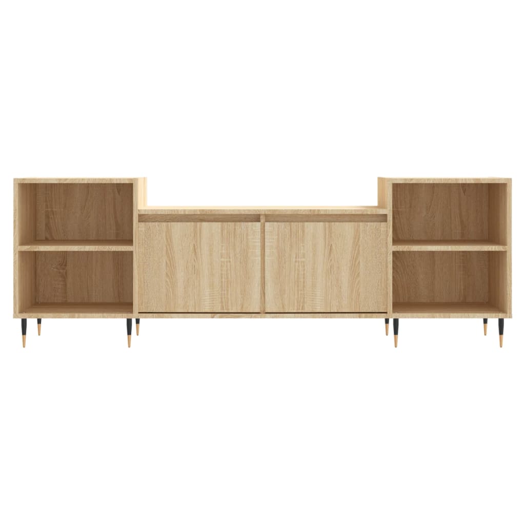 Meuble TV Chêne sonoma 160x35x55 cm Bois d'ingénierie - XIOS