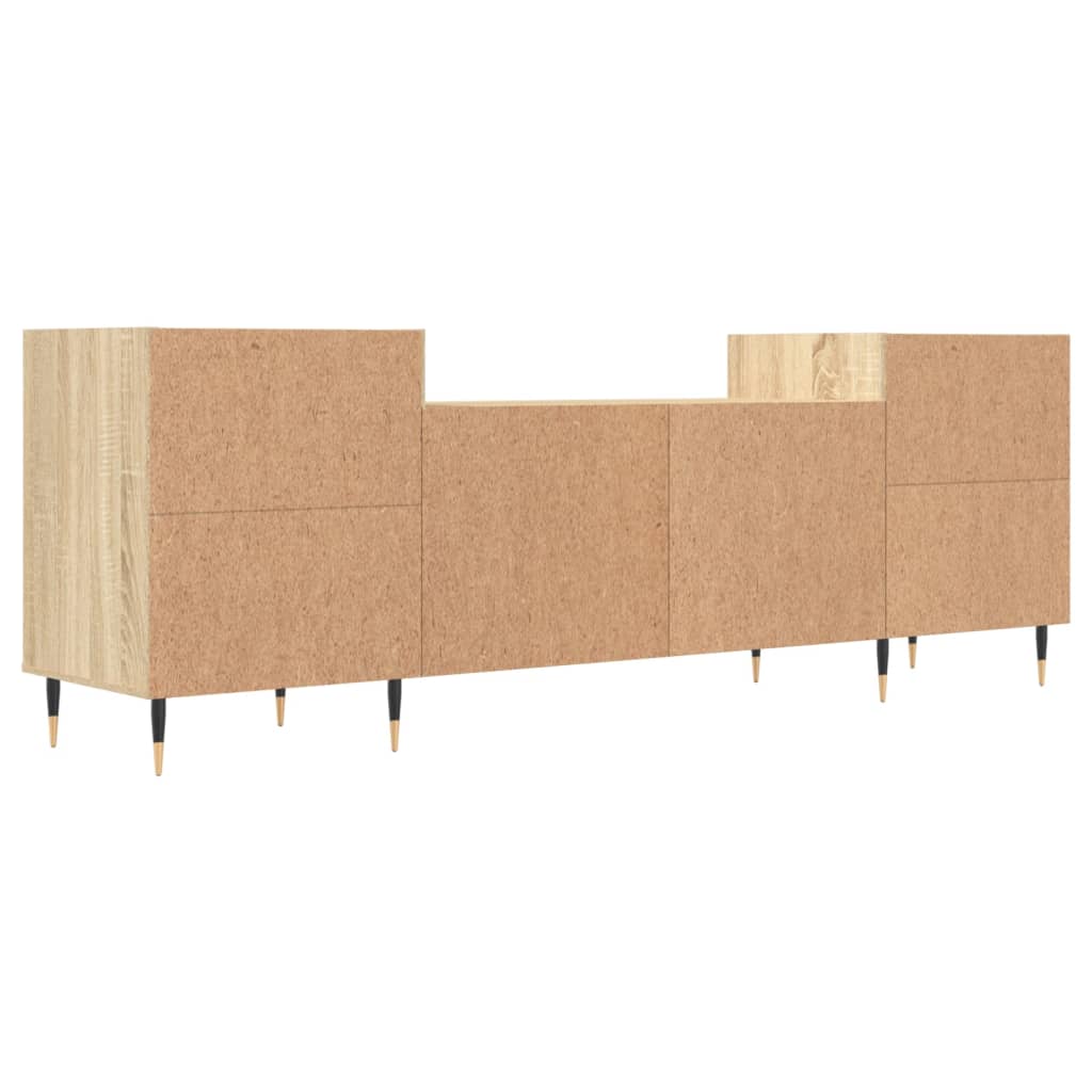 Meuble TV Chêne sonoma 160x35x55 cm Bois d'ingénierie - XIOS