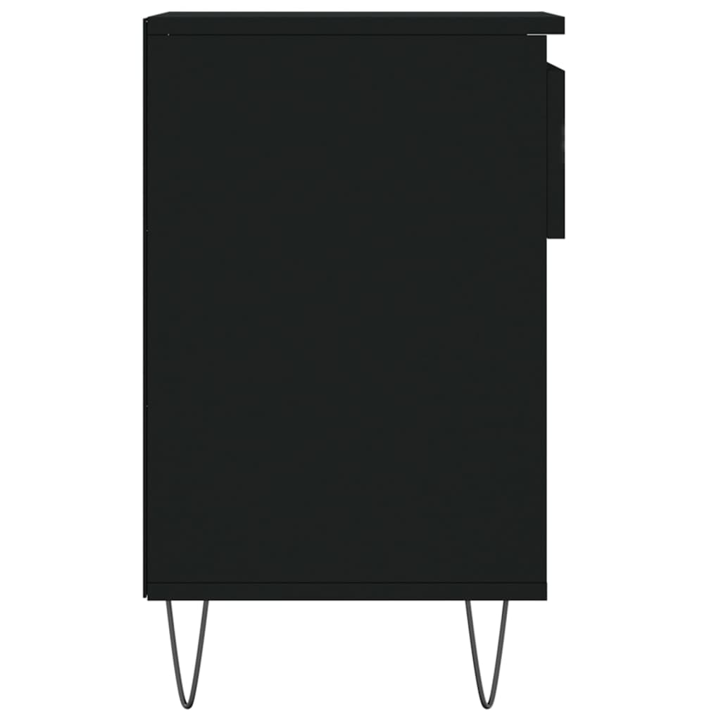 Armoire à chaussures Noir 102x36x60 cm Bois d'ingénierie - XIOS