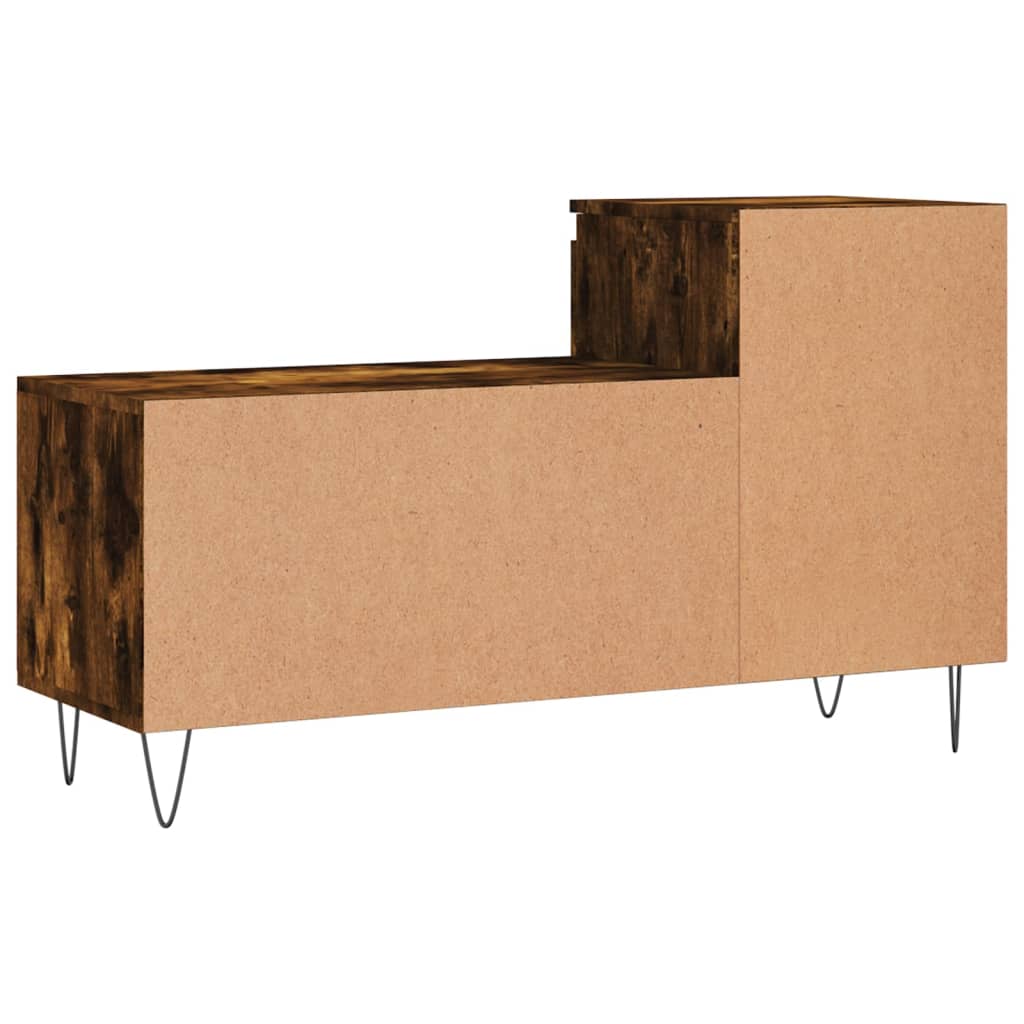 Armoire à chaussures Chêne fumé 102x36x60 cm Bois d'ingénierie - XIOS