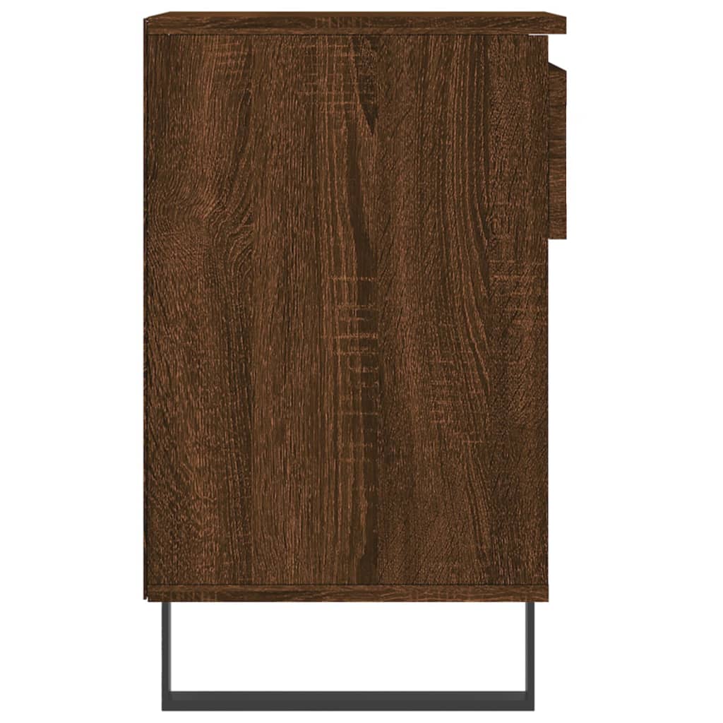 Armoire à chaussures Chêne marron 102x36x60cm Bois d'ingénierie - XIOS