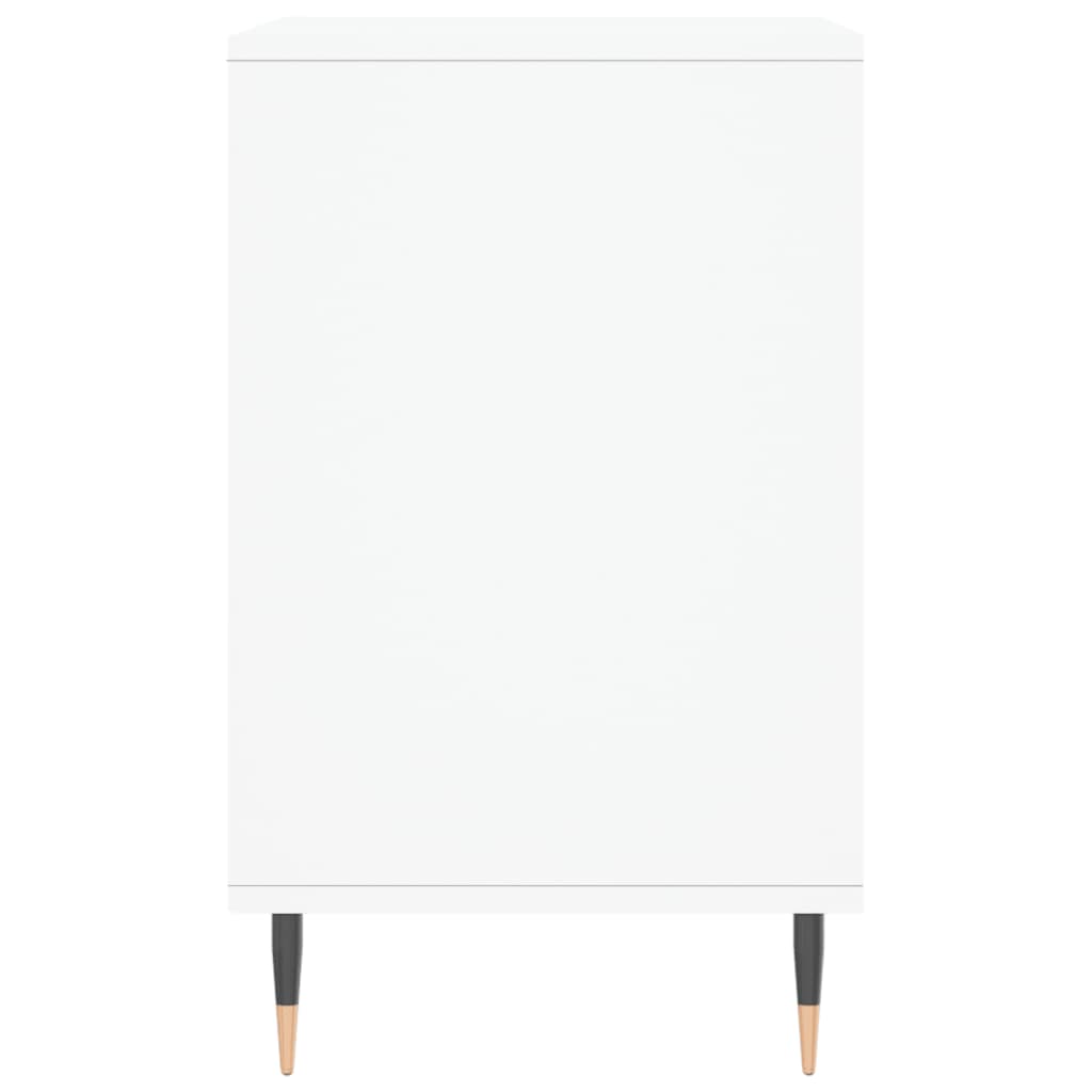 Armoire à chaussure Blanc brillant 102x36x60 cm Bois ingénierie - XIOS