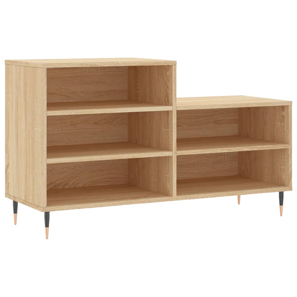 Armoire à chaussures Chêne sonoma 102x36x60cm Bois d'ingénierie - XIOS