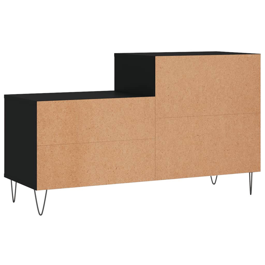 Armoire à chaussures Noir 102x36x60 cm Bois d'ingénierie - XIOS