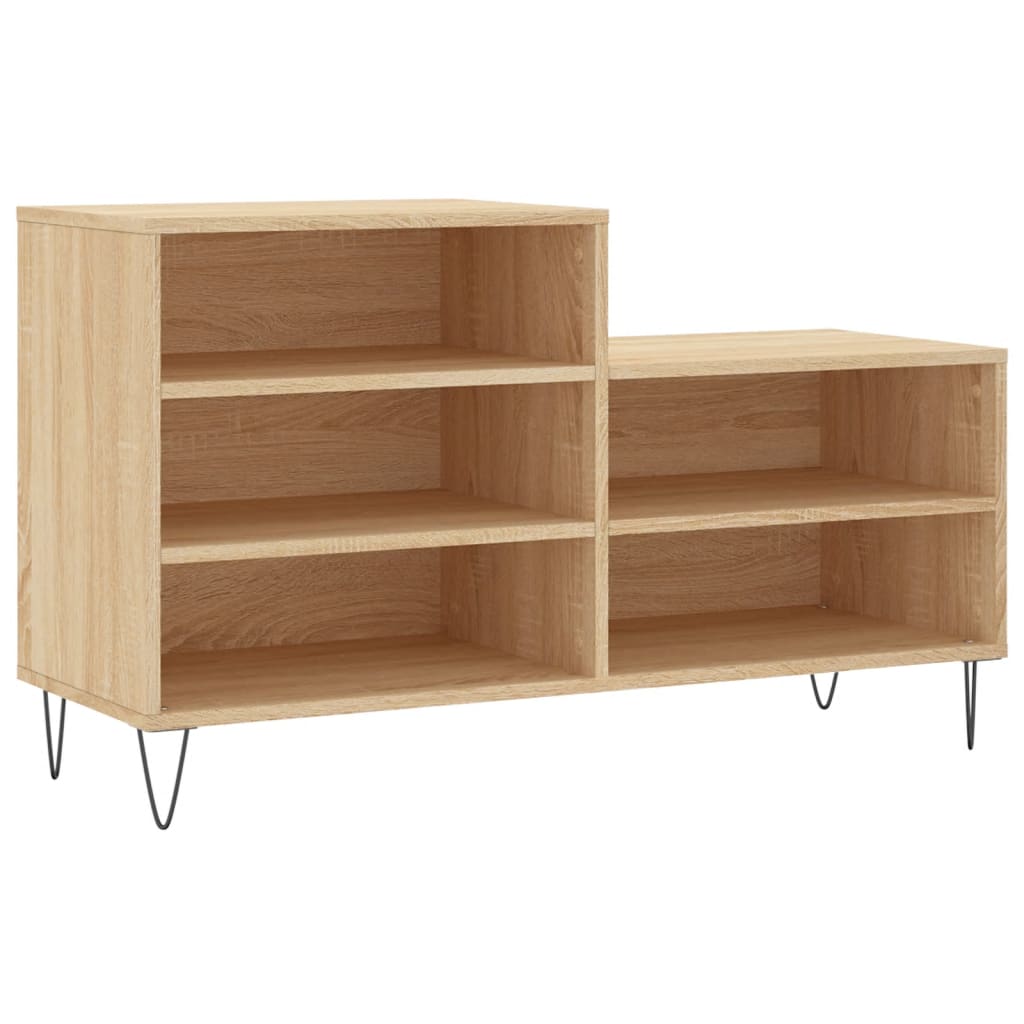 Armoire à chaussures Chêne sonoma 102x36x60cm Bois d'ingénierie - XIOS