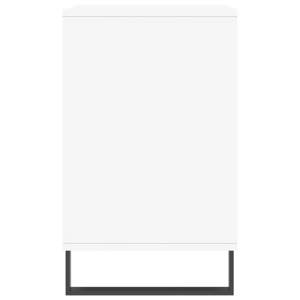 Armoire à chaussure Blanc brillant 102x36x60 cm Bois ingénierie - XIOS