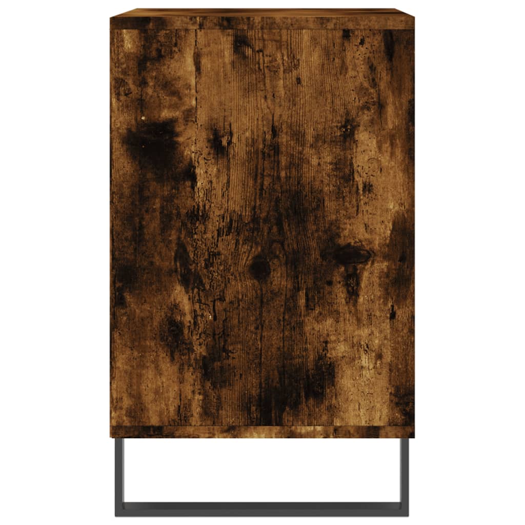 Armoire à chaussures Chêne fumé 102x36x60 cm Bois d'ingénierie - XIOS
