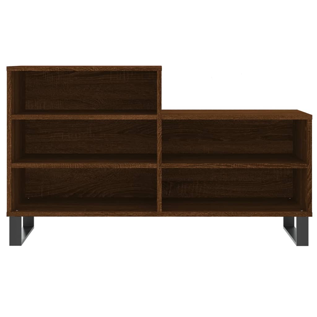 Armoire à chaussures Chêne marron 102x36x60cm Bois d'ingénierie - XIOS