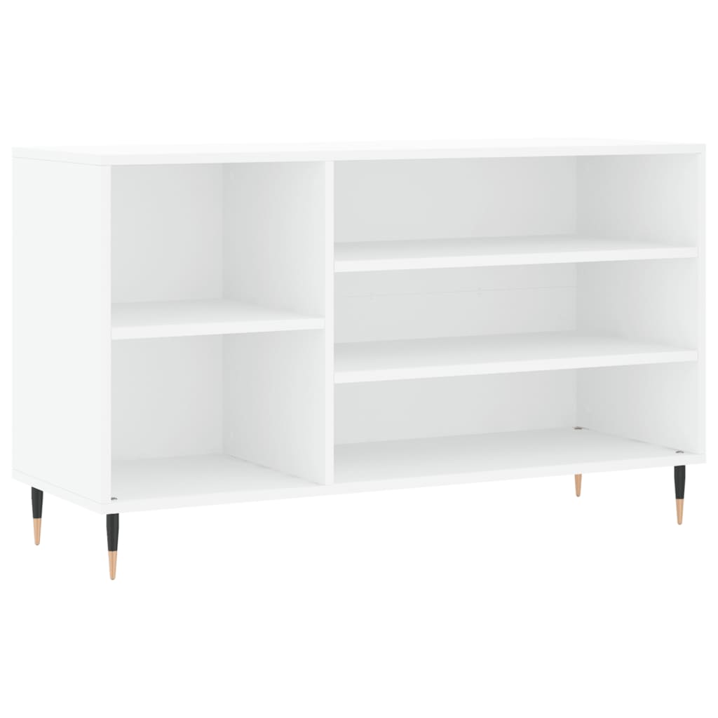 Armoire à chaussures Blanc 102x36x60 cm Bois d'ingénierie - XIOS
