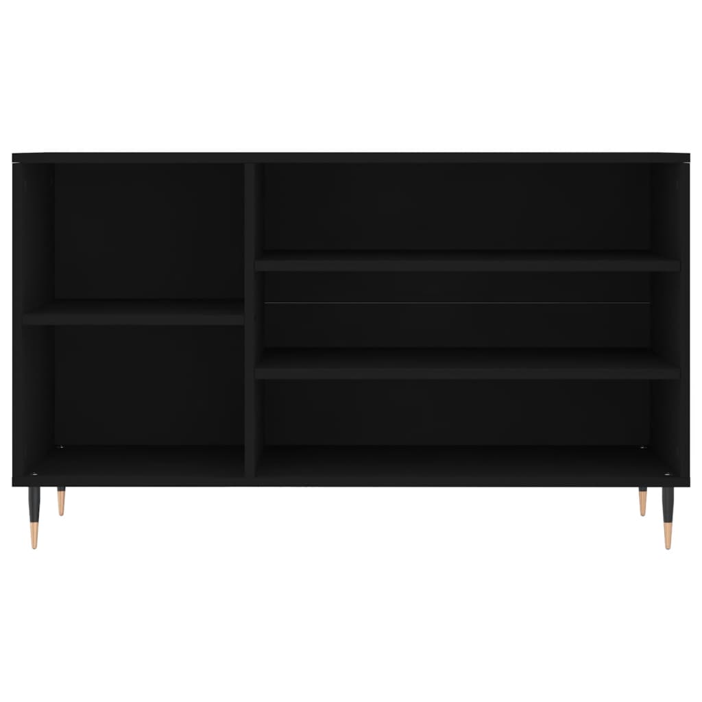 Armoire à chaussures Noir 102x36x60 cm Bois d'ingénierie - XIOS