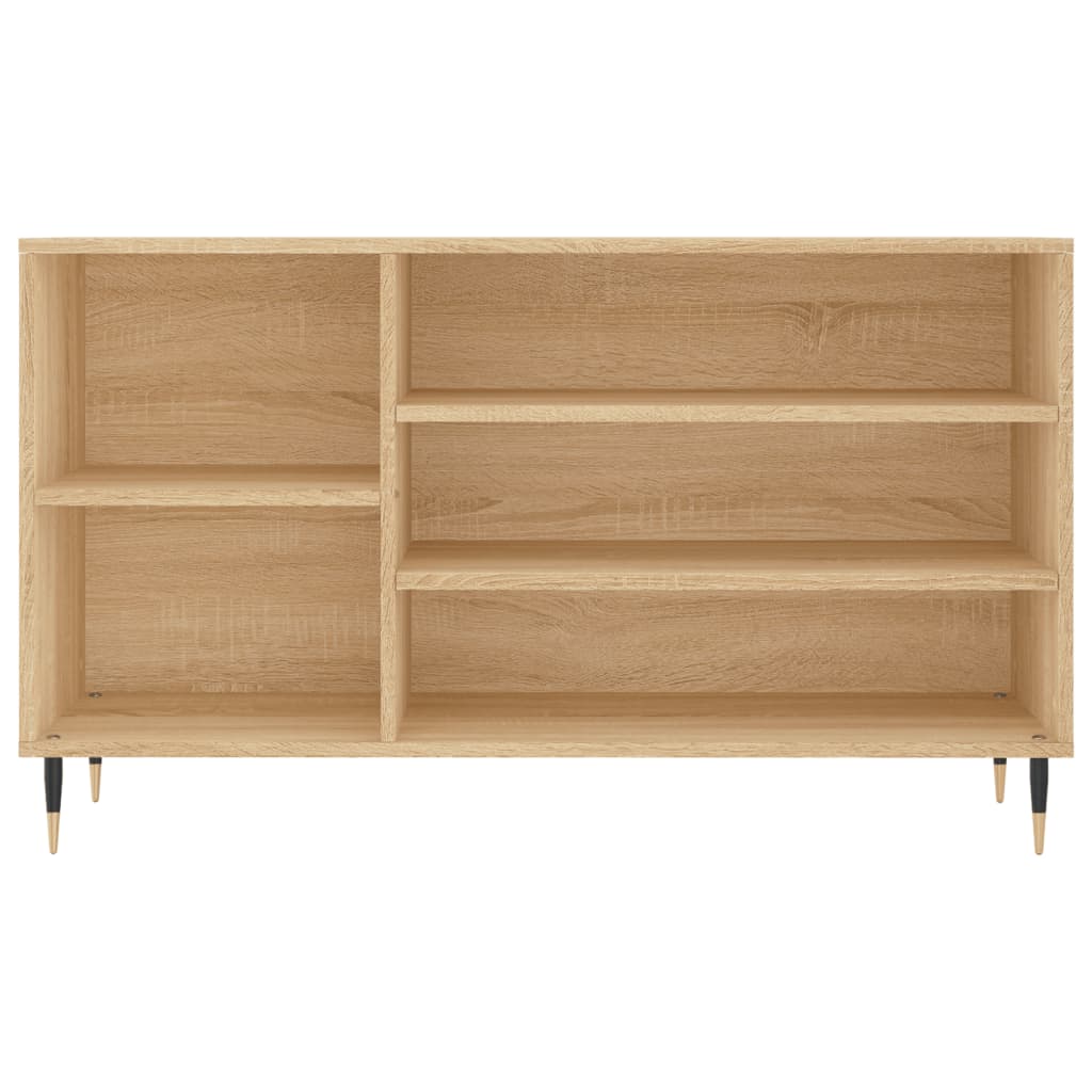 Armoire à chaussures Chêne sonoma 102x36x60cm Bois d'ingénierie - XIOS