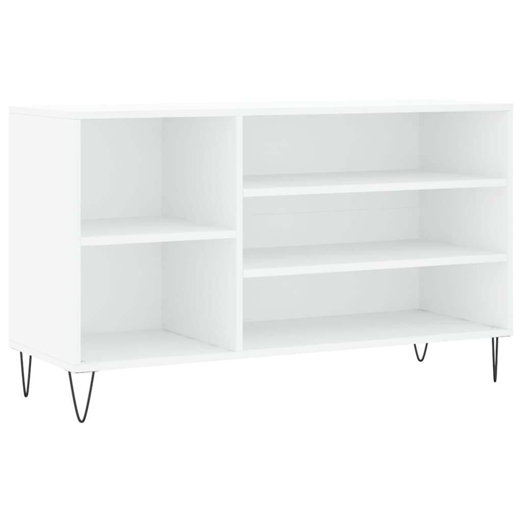 Armoire à chaussures Blanc 102x36x60 cm Bois d'ingénierie - XIOS