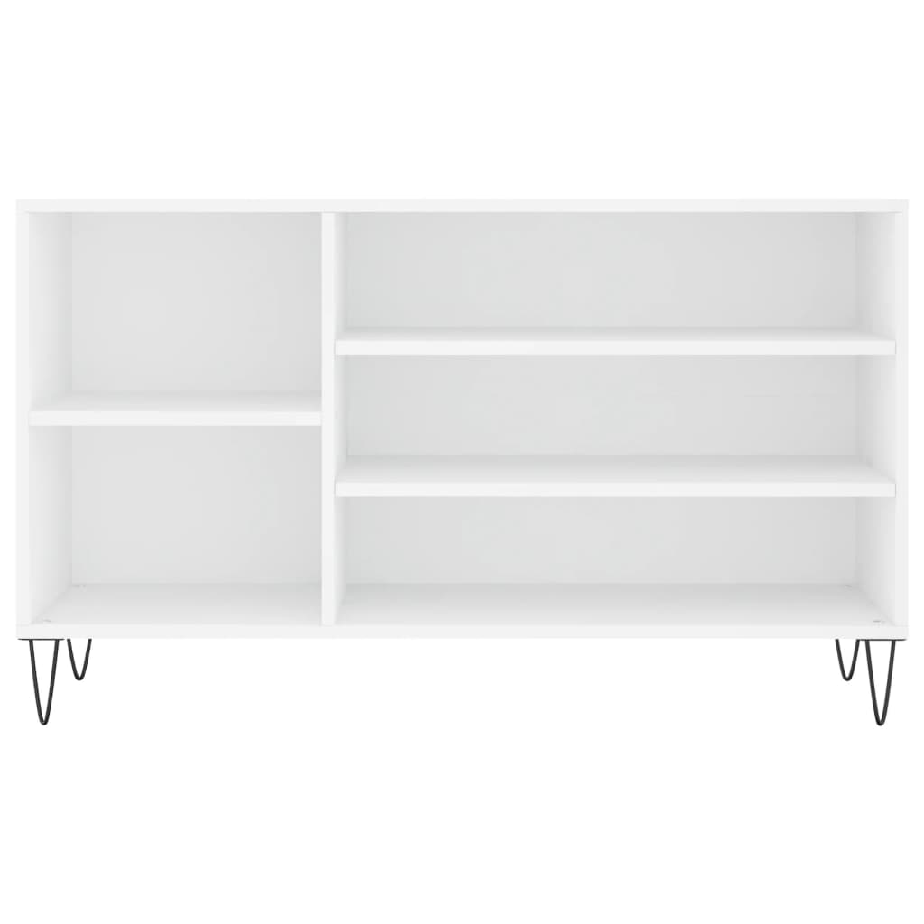 Armoire à chaussures Blanc 102x36x60 cm Bois d'ingénierie - XIOS