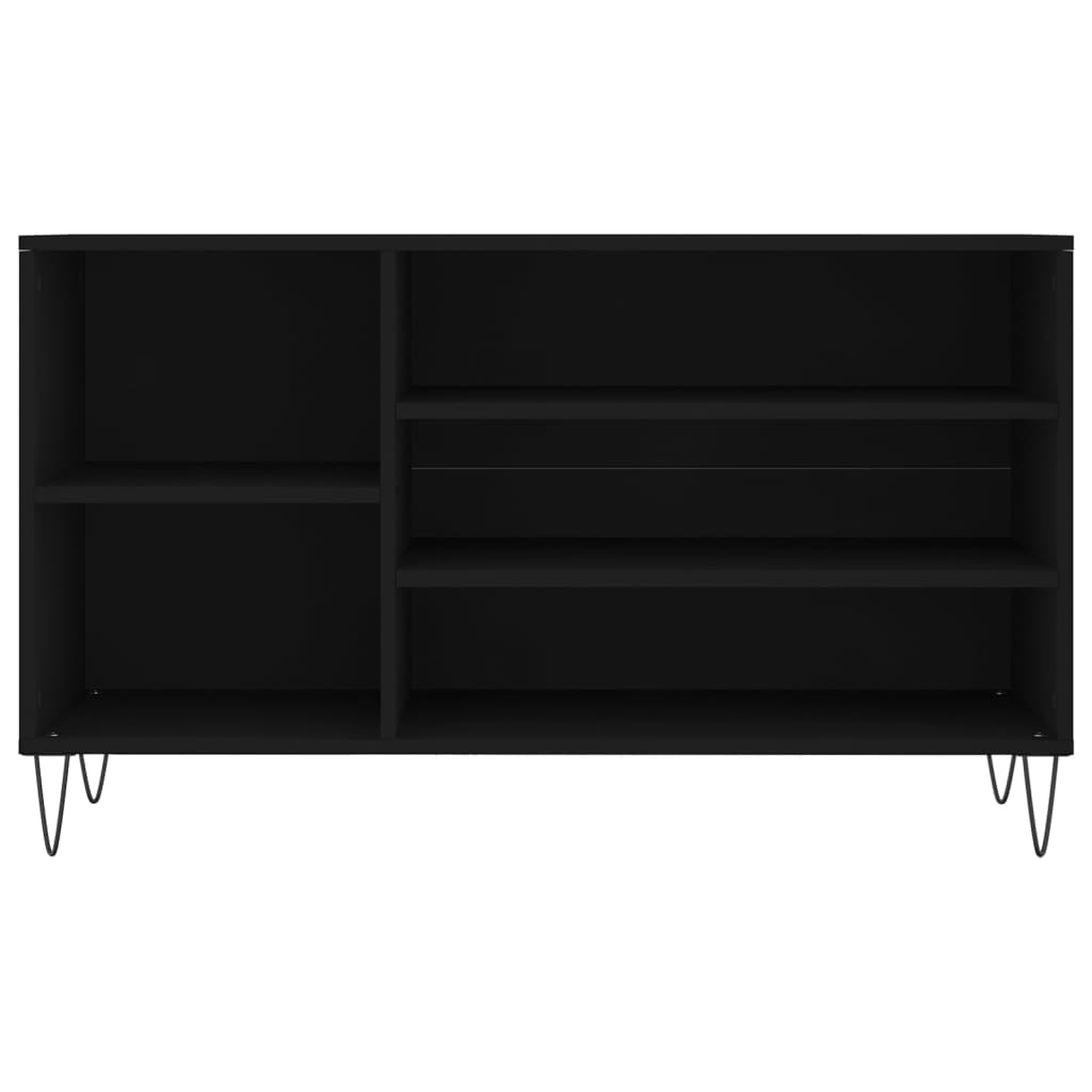 Armoire à chaussures Noir 102x36x60 cm Bois d'ingénierie - XIOS