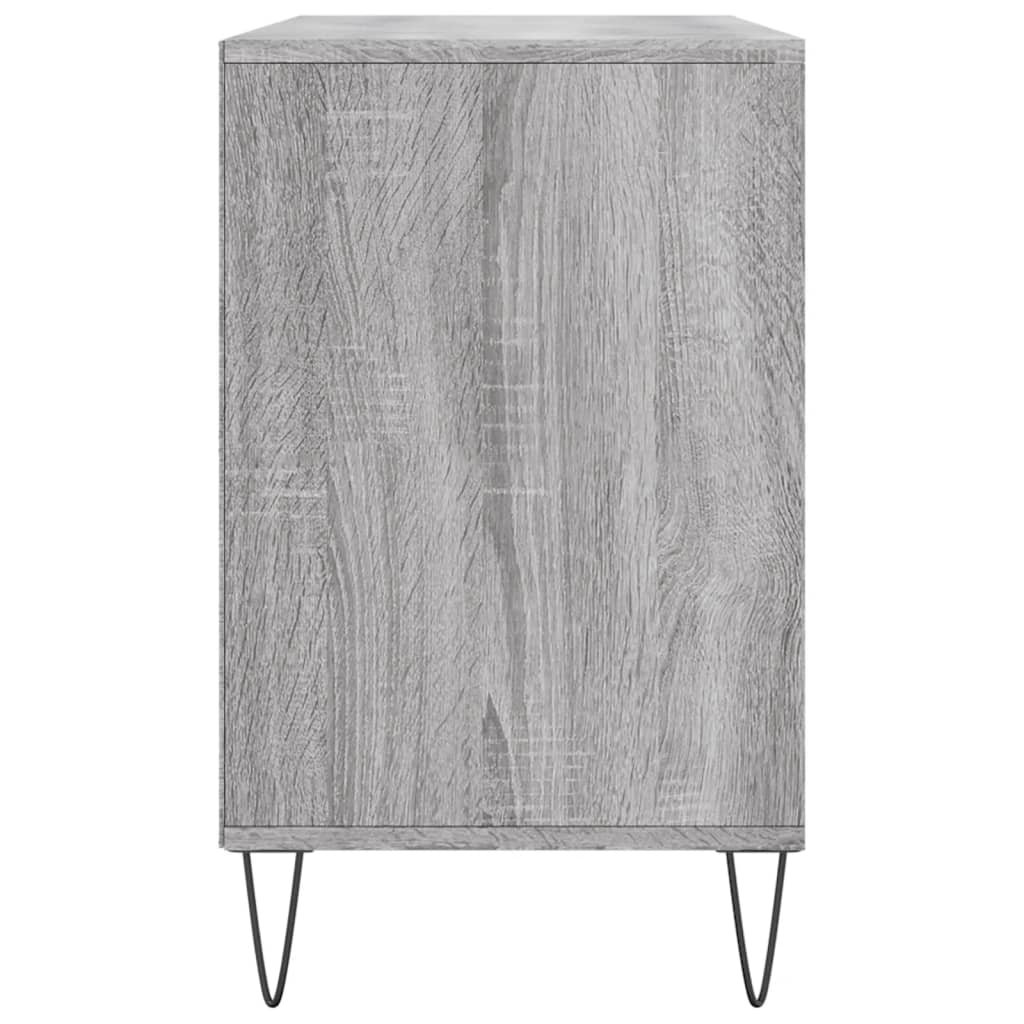 Armoire à chaussures Sonoma gris 102x36x60 cm Bois d'ingénierie - XIOS
