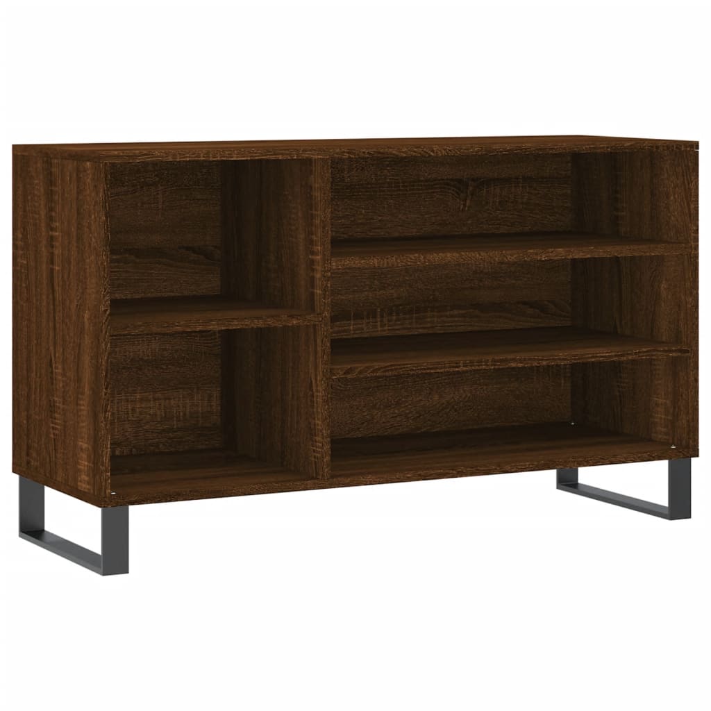 Armoire à chaussures Chêne marron 102x36x60cm Bois d'ingénierie - XIOS