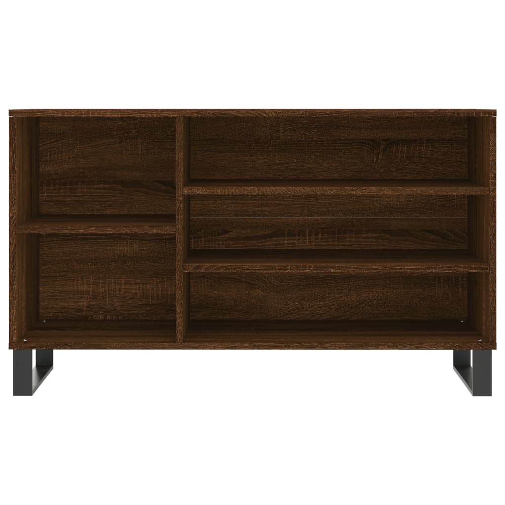 Armoire à chaussures Chêne marron 102x36x60cm Bois d'ingénierie - XIOS
