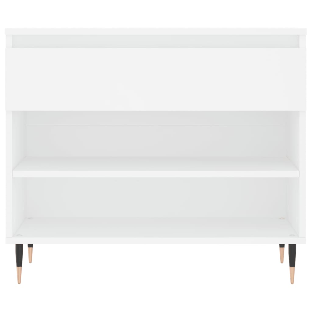 Armoire à chaussures Blanc 70x36x60 cm Bois d'ingénierie - XIOS