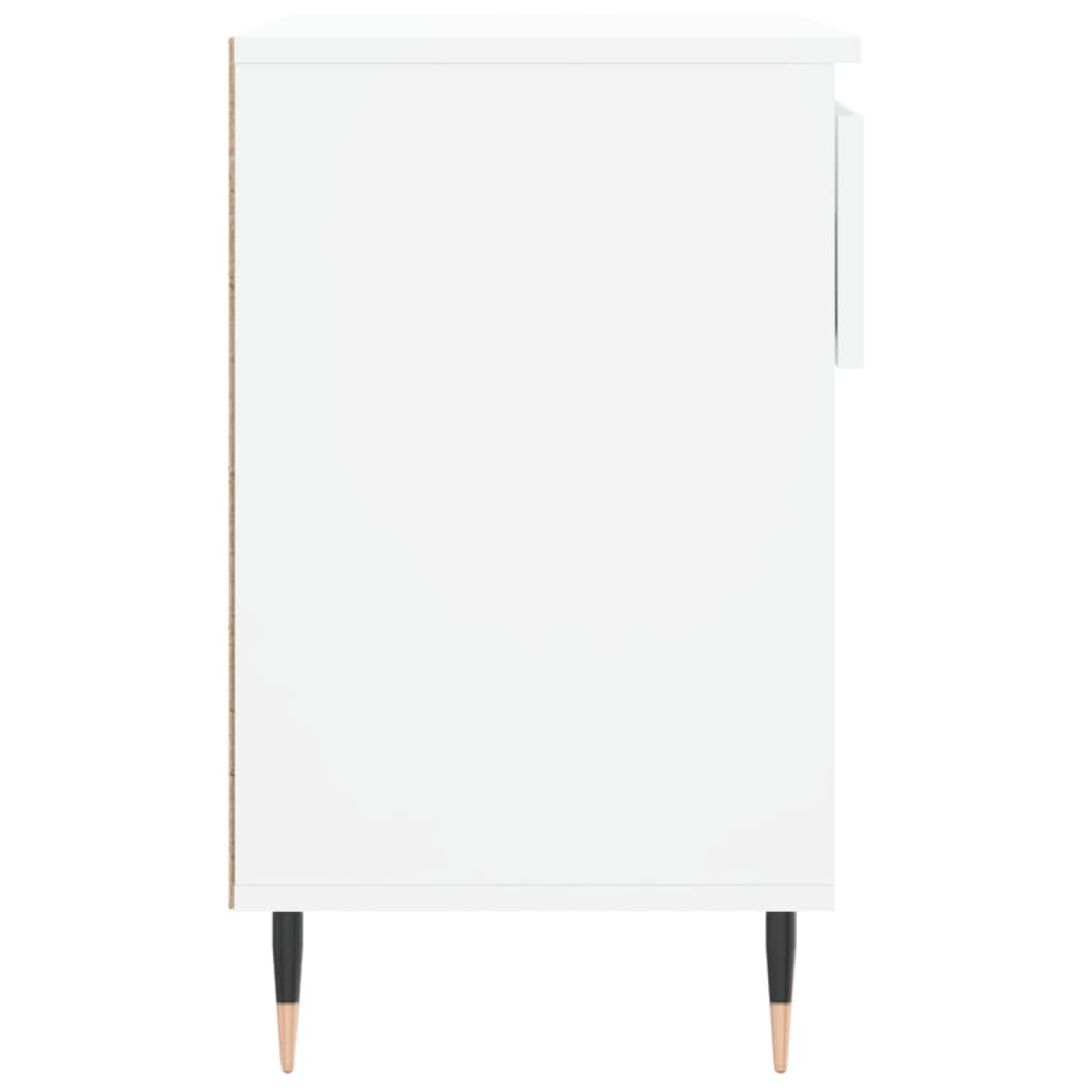 Armoire à chaussures Blanc 70x36x60 cm Bois d'ingénierie - XIOS