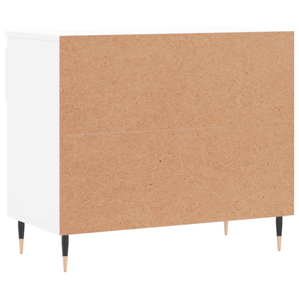 Armoire à chaussures Blanc 70x36x60 cm Bois d'ingénierie - XIOS