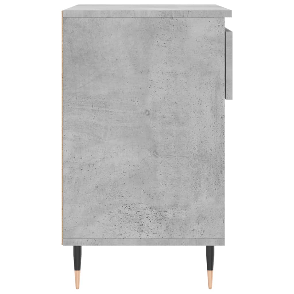 Armoire à chaussures Gris béton 70x36x60 cm Bois d'ingénierie - XIOS